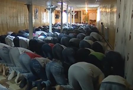 Мечеть в Абакане. Кадр телеканала ТВ-7